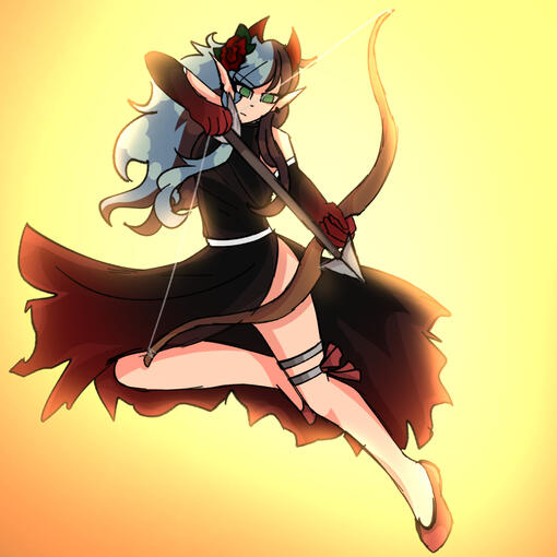 Prom dress x Archery