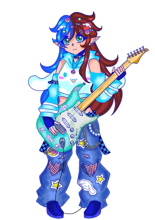 Cinnamoroll Rockstar Outfit By Evie!